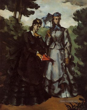 Promenade Paul Cezanne Ölgemälde